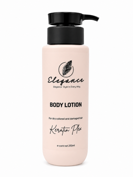 קרם גוף קרטין פלקס 250 מ"ל – Elegance Body Lotion Keratin Plex