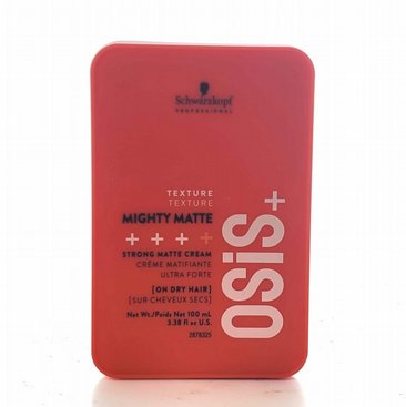 קרם חימר מראה מט 100 מ"ל - Schwarzkopf Osis MIGHTY MATTE קרם חימר מראה מט 100 מ"ל - Schwarzkopf Osis MIGHTY MATTE
