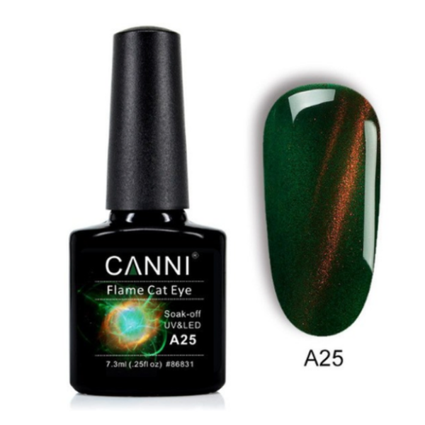 ג'ל לק עין החתול להבה 5D גוון A25