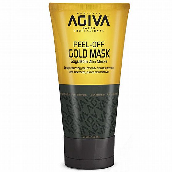 מסכת זהב מתקלפת